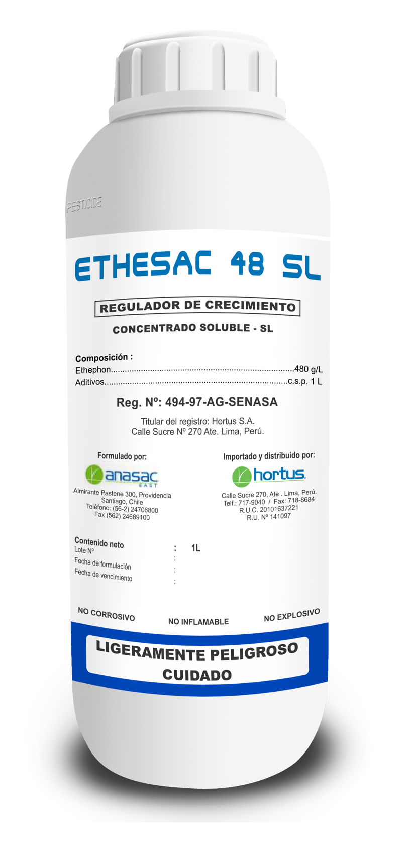 ETHESAC 48 SL (etephon 48%)