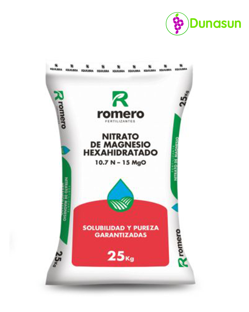NITRATO DE MAGNESIO (magnesio(MgO)15% nitrógeno (N)11%)