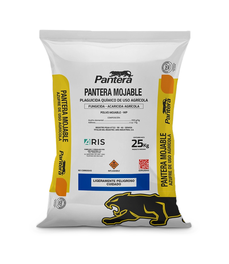 PANTERA MOJABLE WP (azufre elemental 930 g/kg)