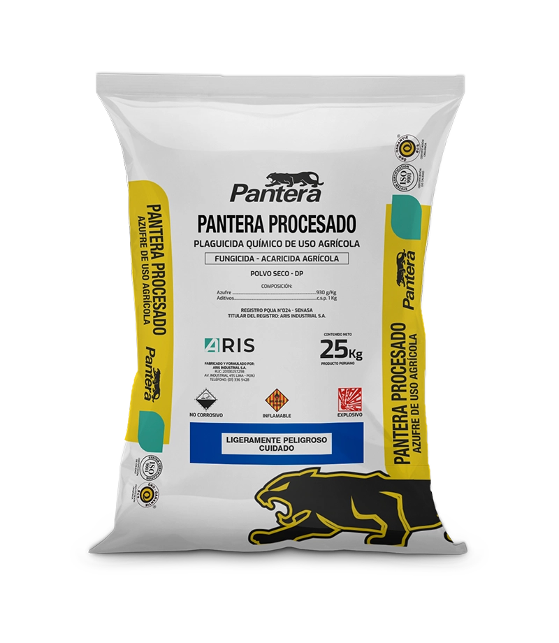 AZUFRE PROSESADO (Azufre 930 g/kg)