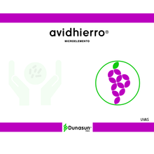 AVIDHIERRO	(Hierro (Fe) soluble en agua 5% (p/p))