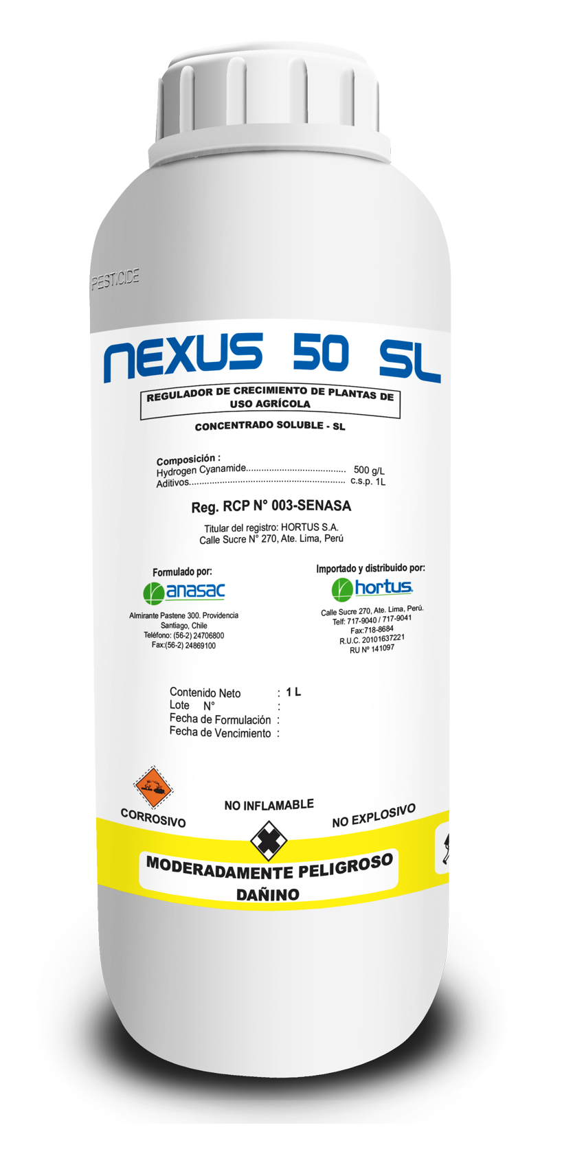 NEXUS 50 SL	(cianamida hidrogenada 50 g/l)