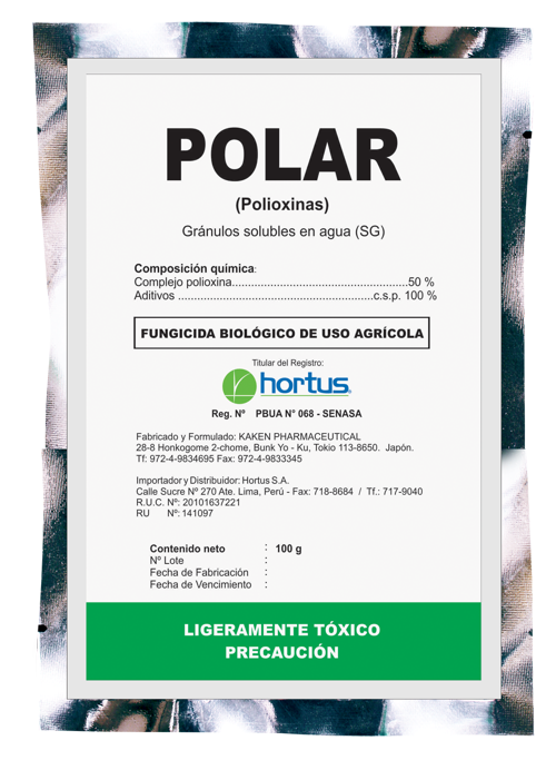 POLAR 	(complejo de polioxinas 50%)
