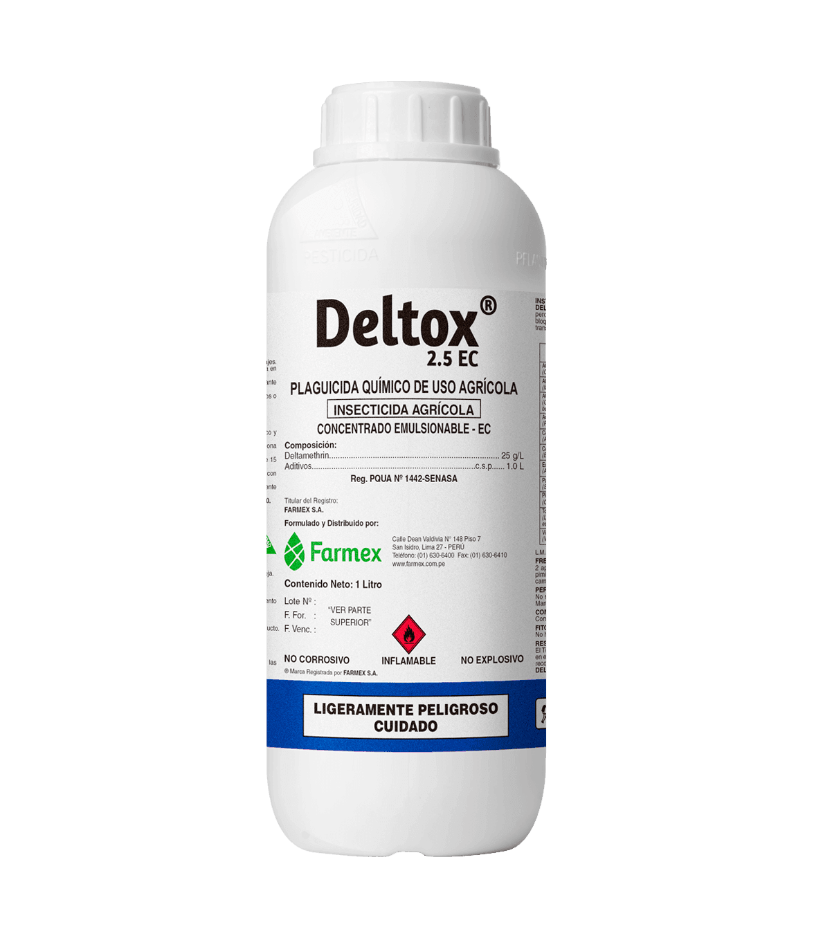 DELTOX 2.5 EC	(deltamethrin  25g/l.)